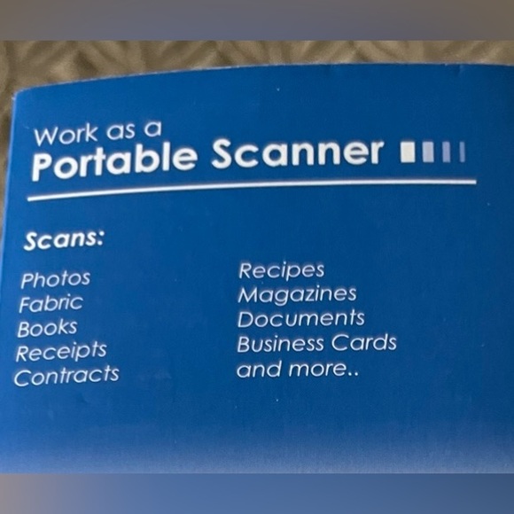 VuPoint Magic Wand portable handheld photo/document scanner. New in box❣️ - Picture 3 of 7